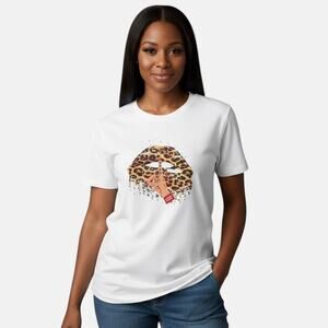 Be Quiet Women White T-Shirt